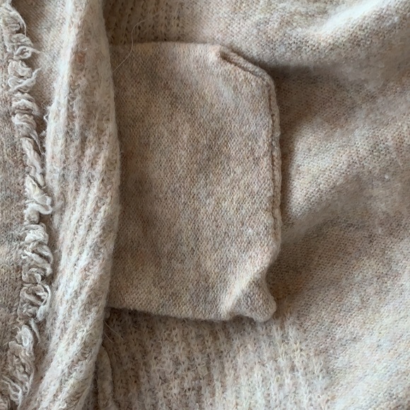 Melissa Nepton open front hooded cardigan. Size small - Picture 7 of 7